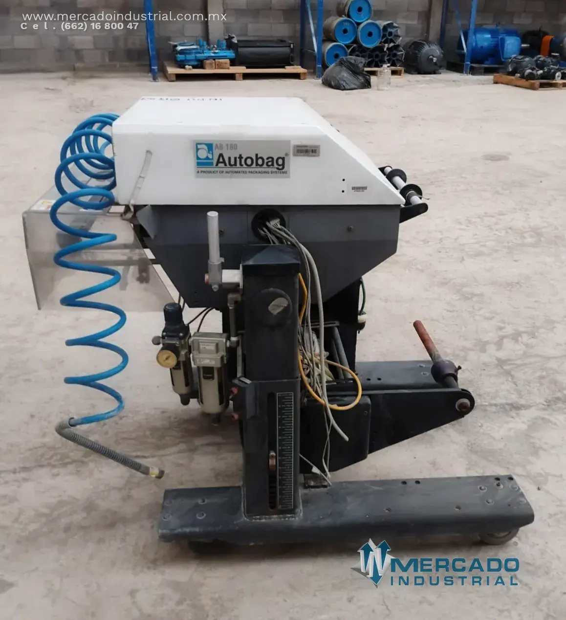 Máquina automática de embolsado y sellado Autobag AB 180 model G marca AUTOBAG - imagen 1