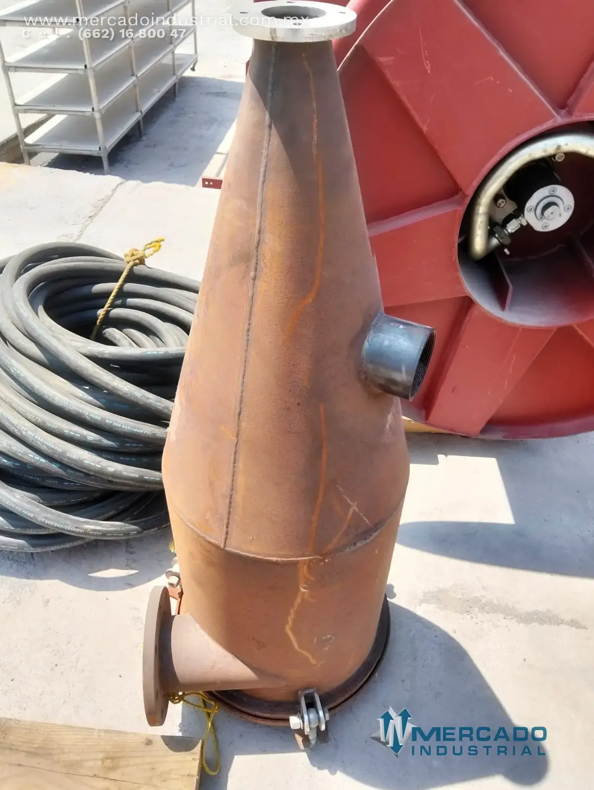 Ciclón separador modelo PR530 marca JUROP - imagen 1