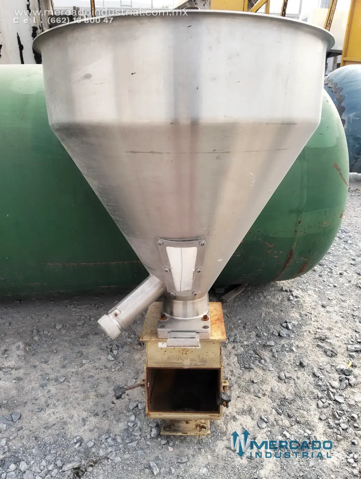 Tolva de alimentación gravimétrica 2x1-1/2" marca EMI PLASTIC EQUIPMENT - imagen 1