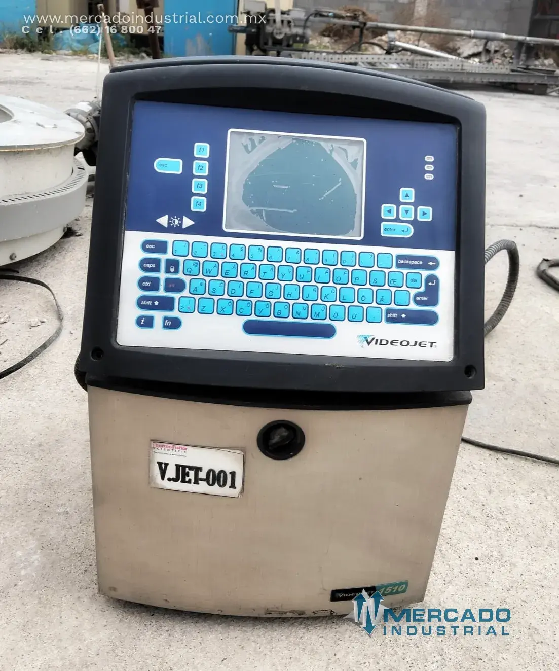 Impresora de codificación por inyección de tinta modelo 1510 marca VIDEOJET - imagen 1