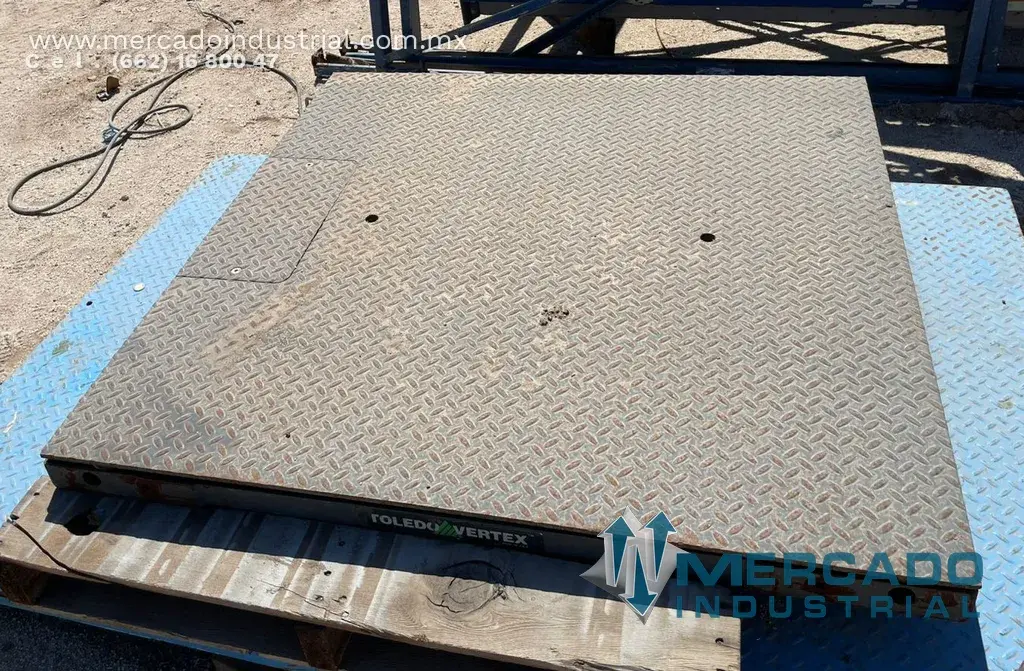 Báscula de plataforma industrial 5000lb/3000kg marca METTLER TOLEDO - imagen 1