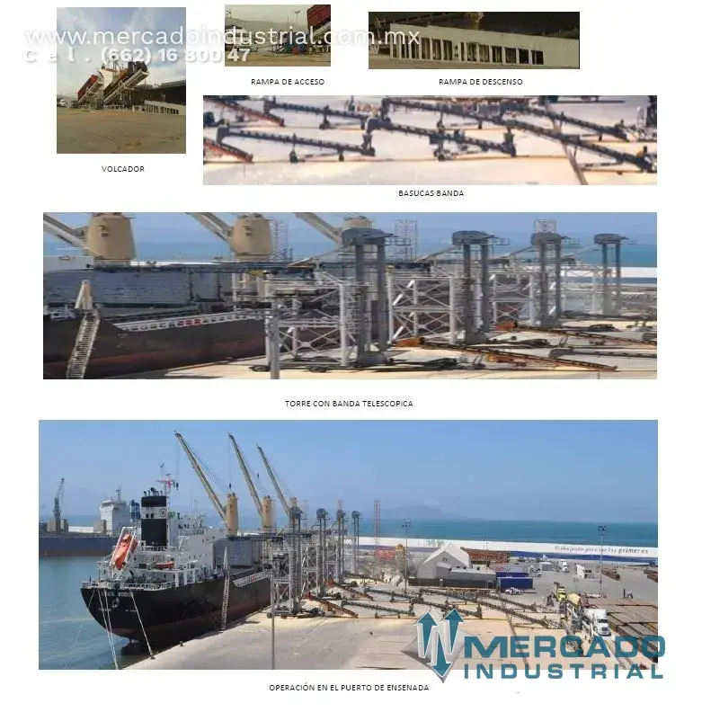 EQUIPO DE DESCARGA DE TRACTOCAMIONES PARA GRANELES AGRICOLAS MOVILES (TRIGO) - imagen 1