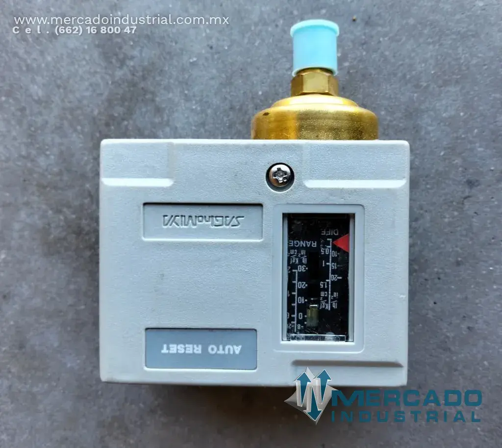 Interruptor de presión 0-2 kg/cm2 modelo SNS-C102 marca Cutler Hammer - imagen 1