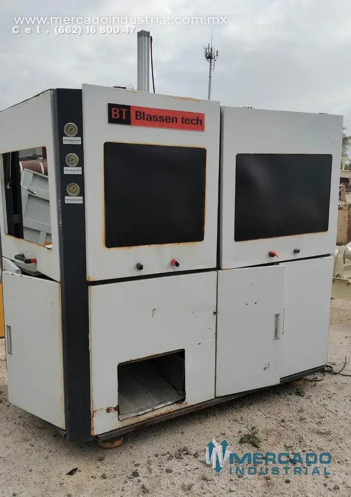 Sopladora BLASSEN de 3 moldes modelo OGM-3 - imagen 1
