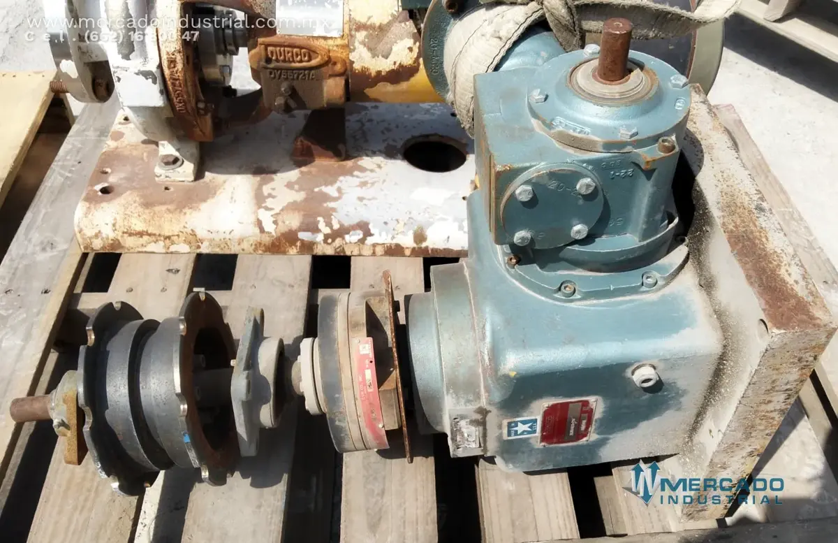 Motorreductor 7 HP 1750 RPM modelo 512RA4H32-270 marca CAMCO - imagen 1