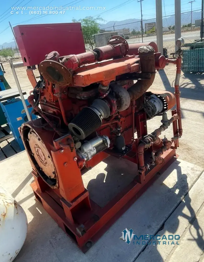 Motor diésel 6 cilindros de 165 HP (123 kW) modelo PDFP-L6YW marca CLARKE - imagen 1