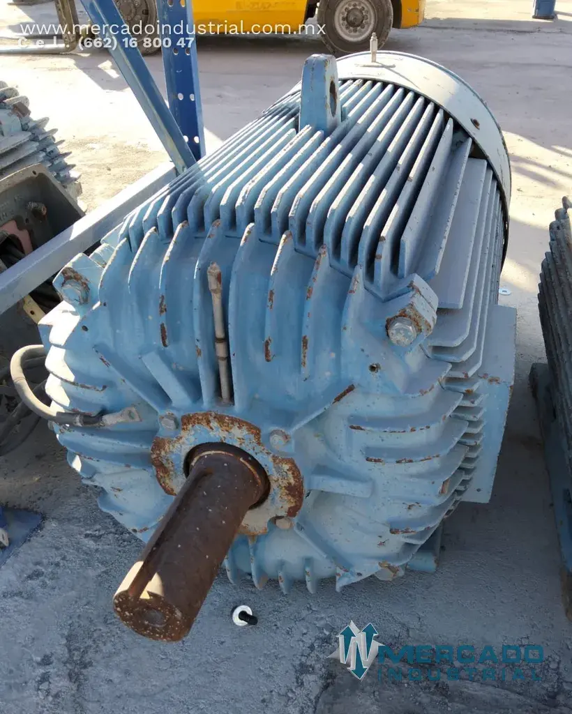Motor eléctrico 350 HP 4 polos 1785 RPM marca NIDEC - imagen 1