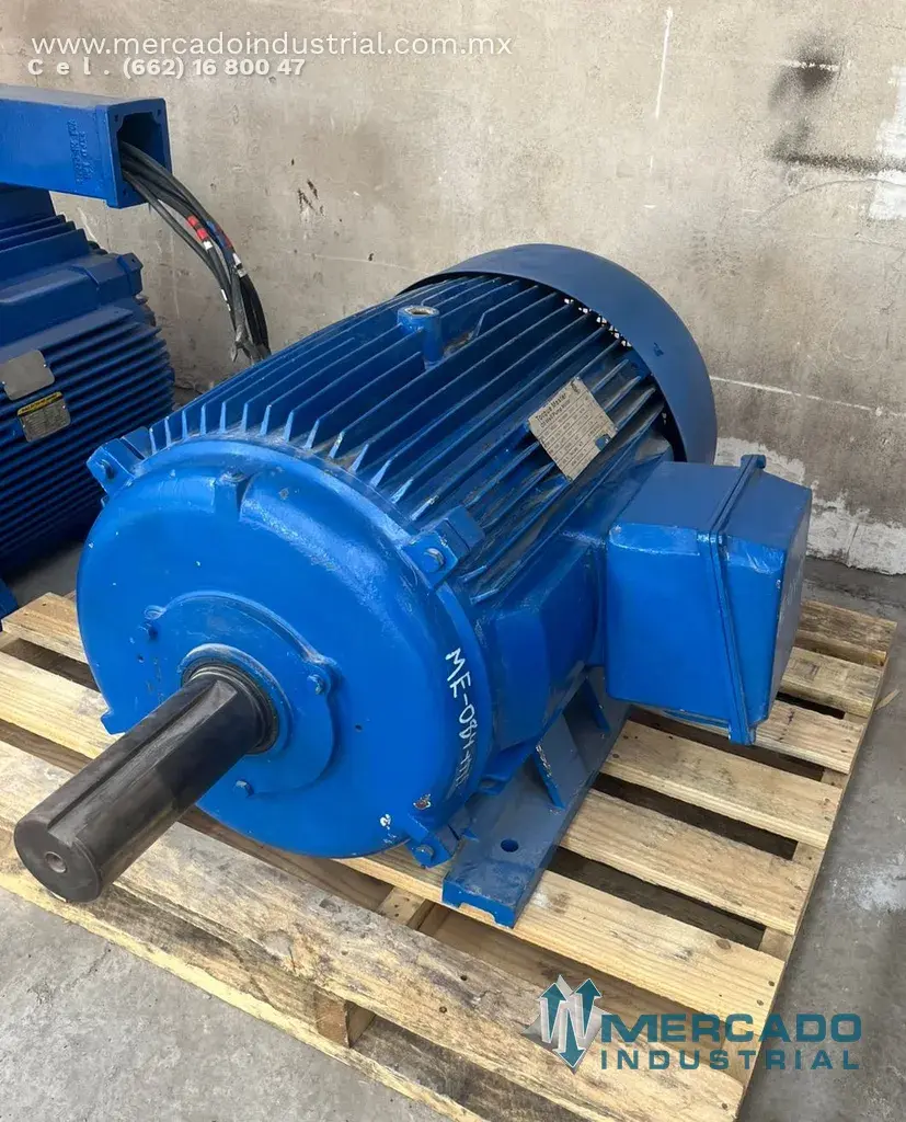 Motor eléctrico 75 HP 6 polos 1140 RPM marca TORQUE MASTER - imagen 1