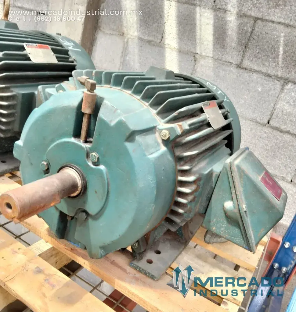 Motor eléctrico 15 HP 4 polos 1775 RPM marca RELIANCE ELECTRIC - imagen 1