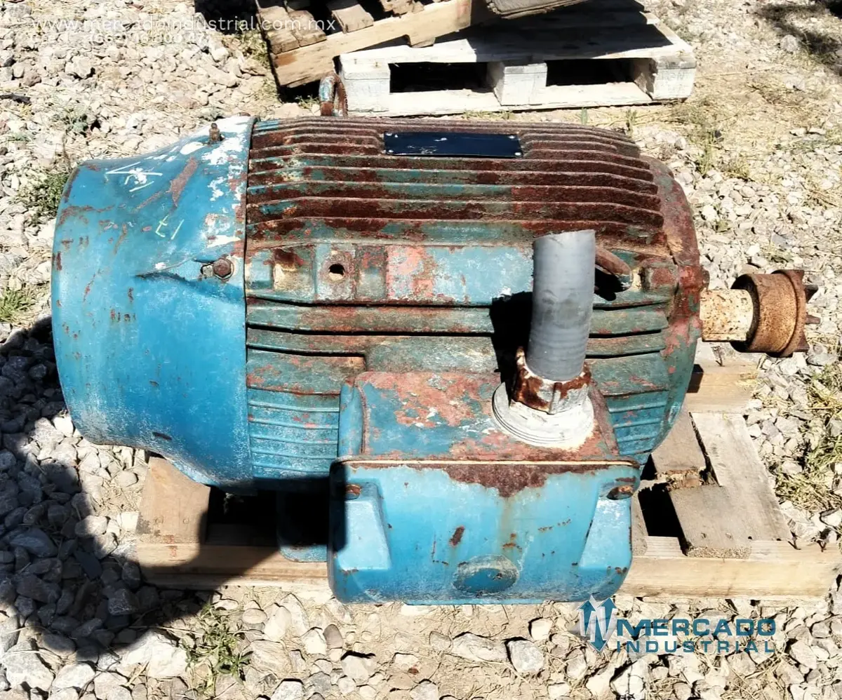 Motor eléctrico 60 HP 4 polos 1780 RPM marca WEG - imagen 1