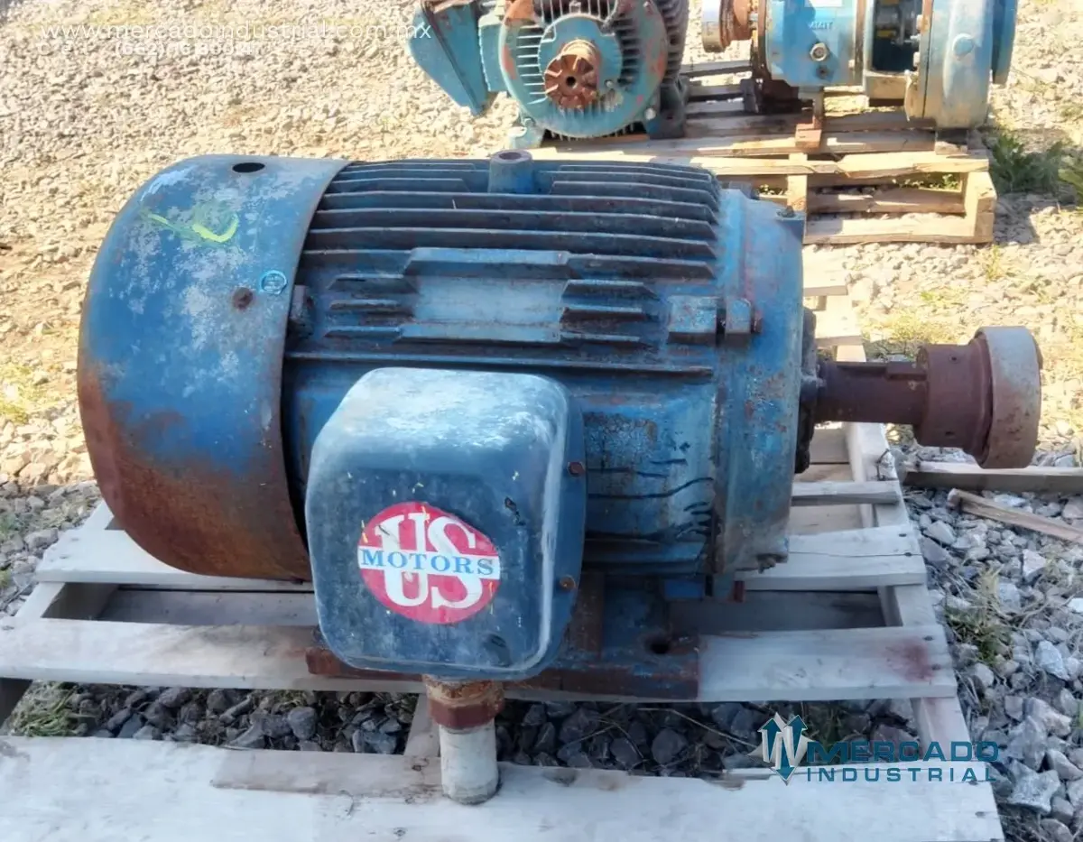 Motor eléctrico 75 HP 4 polos 1800 RPM marca U.S. MOTORS - imagen 1