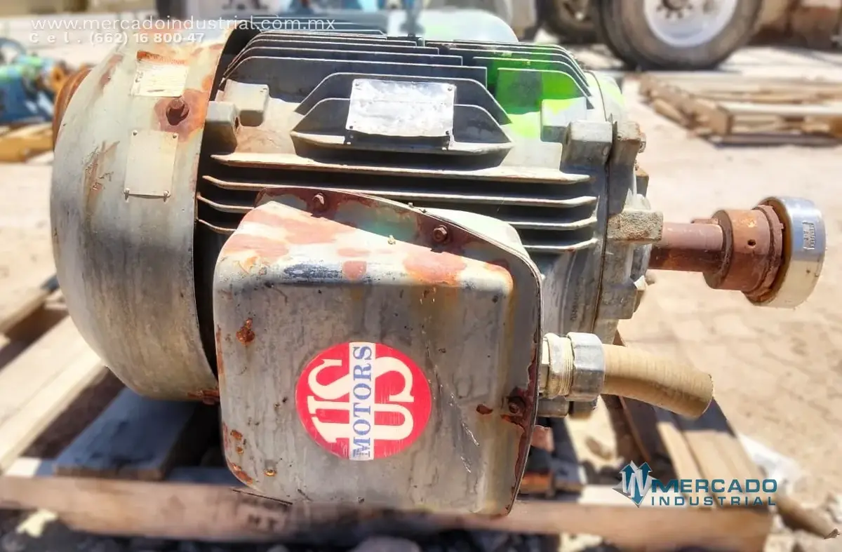 Motor eléctrico 200 HP 4 polos 1780 RPM marca U.S. MOTORS - imagen 1