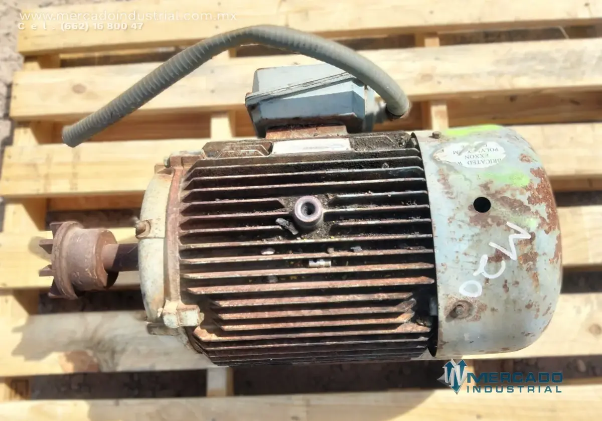 Motor eléctrico 20 HP 4 polos 1770 RPM marca WORLDWIDE ELECTRIC - imagen 1