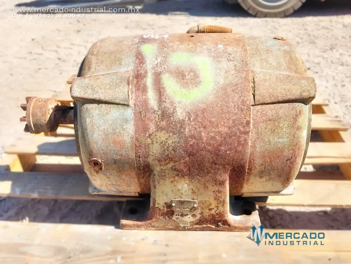 Motor eléctrico 15 HP 4 polos 1750 RPM marca WESTINGHOUSE - imagen 1