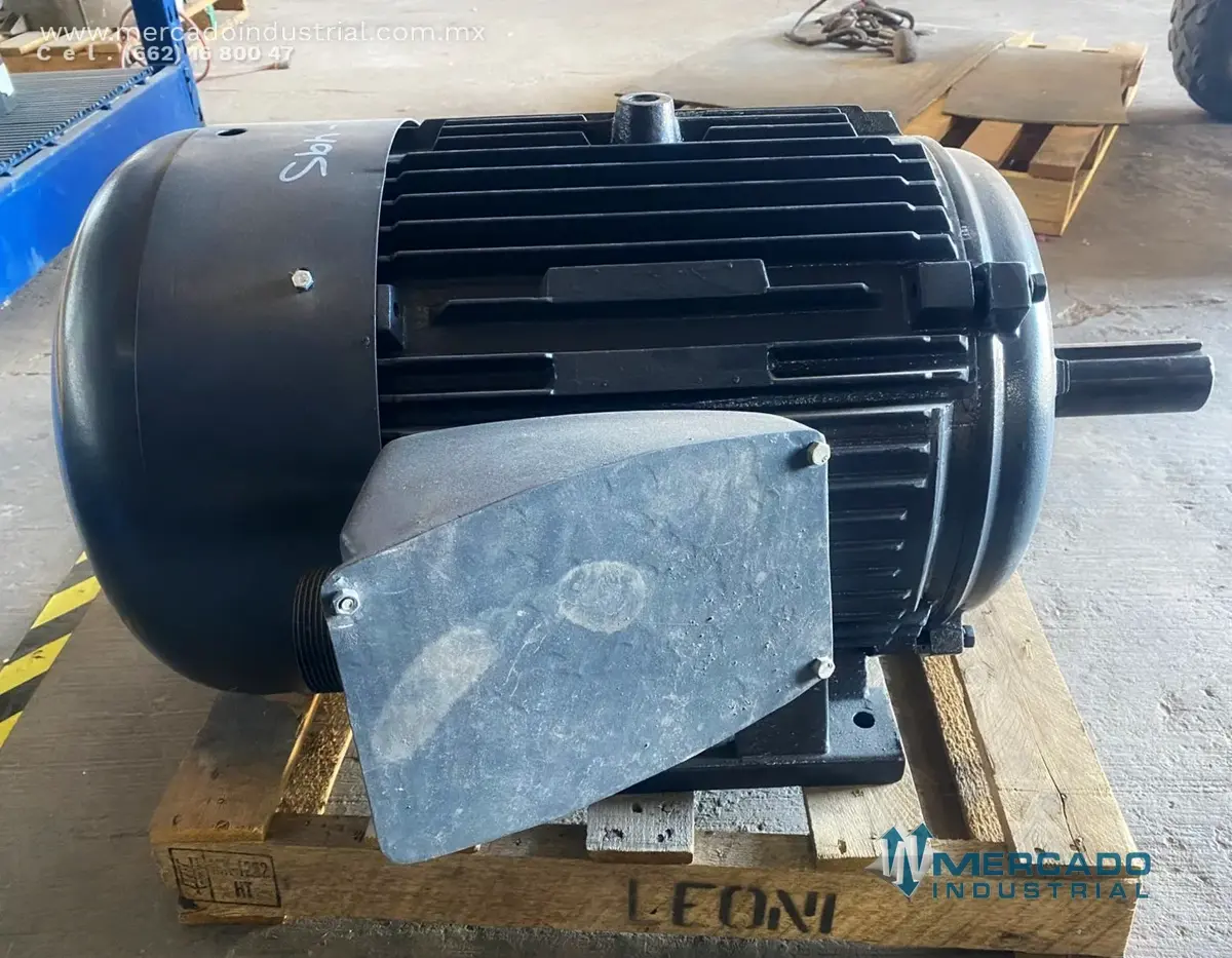 Motor eléctrico trifásico 75 HP 4 polos 1760 RPM - imagen 1