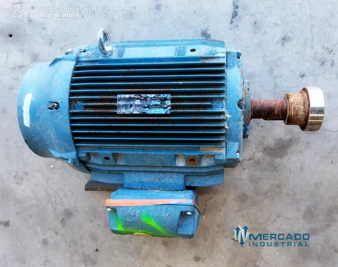 Motor eléctrico 60 HP 4 polos 1780 RPM marca WEG - imagen 1