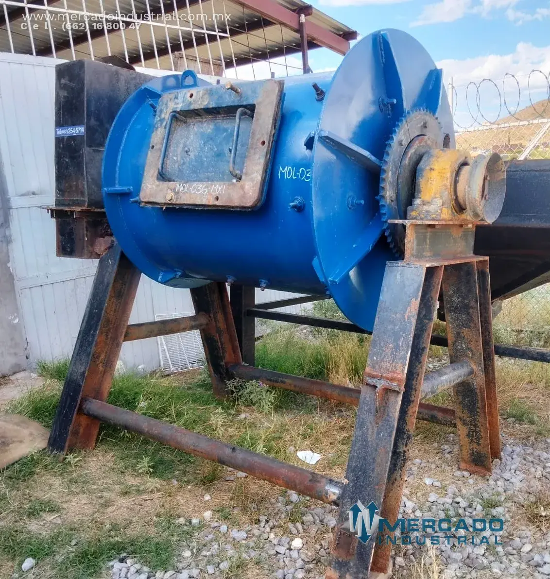 Molino amalgador 4 x 4 FT - imagen 1