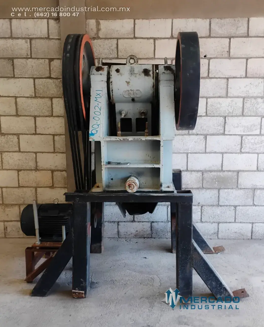 Quebradora de quijada 10x14" modelo PE250×400 marca JAW CRUSHER - imagen 1