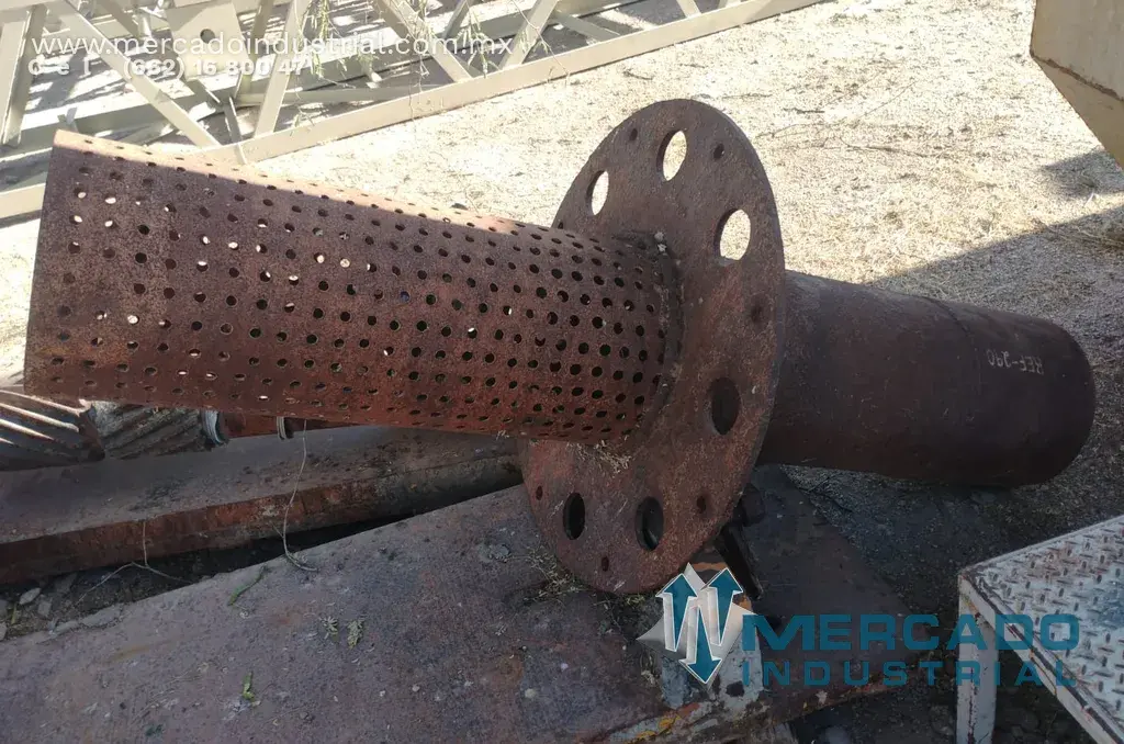 Tromel de salida para molino de bolas 65.3" de largo - imagen 1