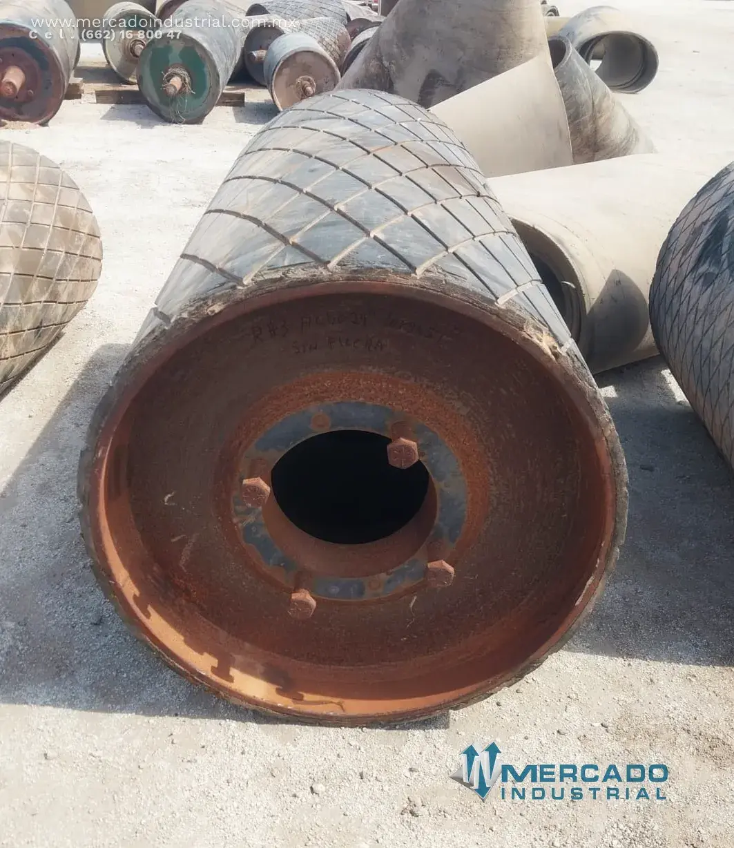 Rodillo motriz vulcanizado 24" x 51" - imagen 1