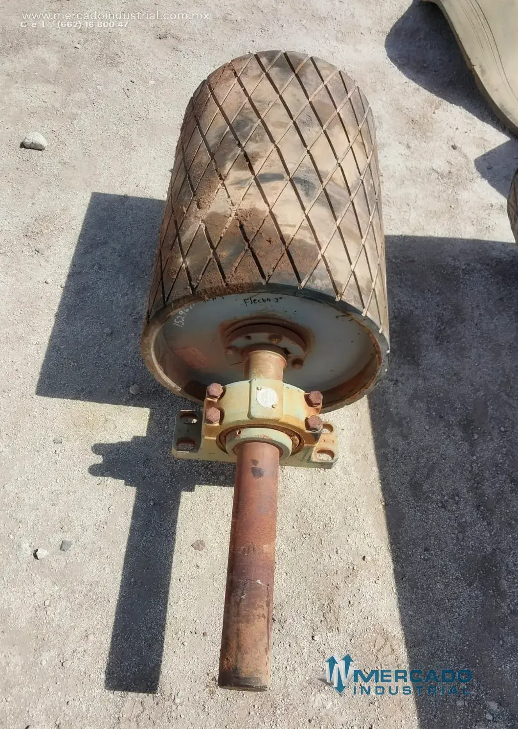 Rodillo motriz vulcanizado 18" x 26" - imagen 1