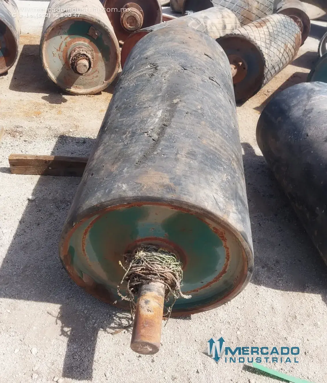 Rodillo motriz vulcanizado 18 1/2" x 40" - imagen 1