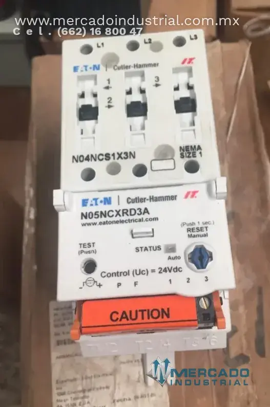 Arrancador 27 AMP modelo N101CS1D3A marca Cutler Hammer - imagen 1