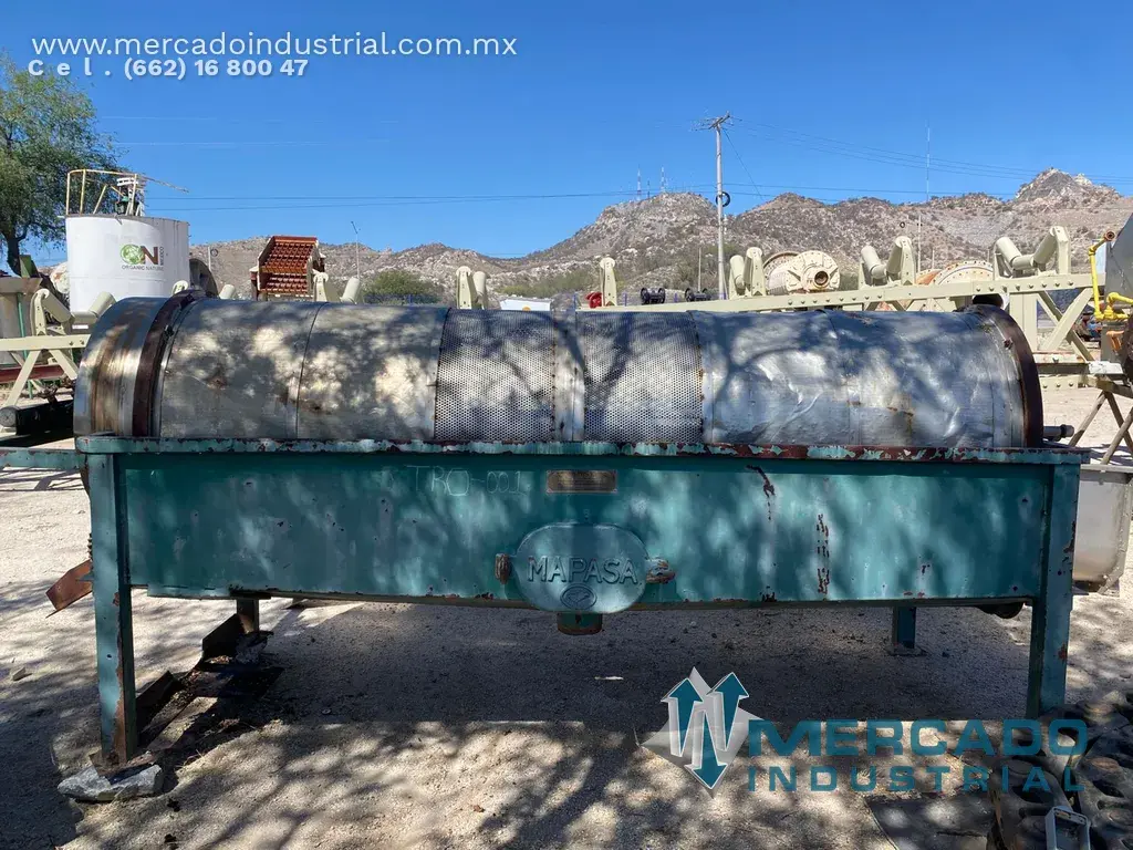 Tromel de acero inoxidable de 134" largo marca MAPASA - imagen 1