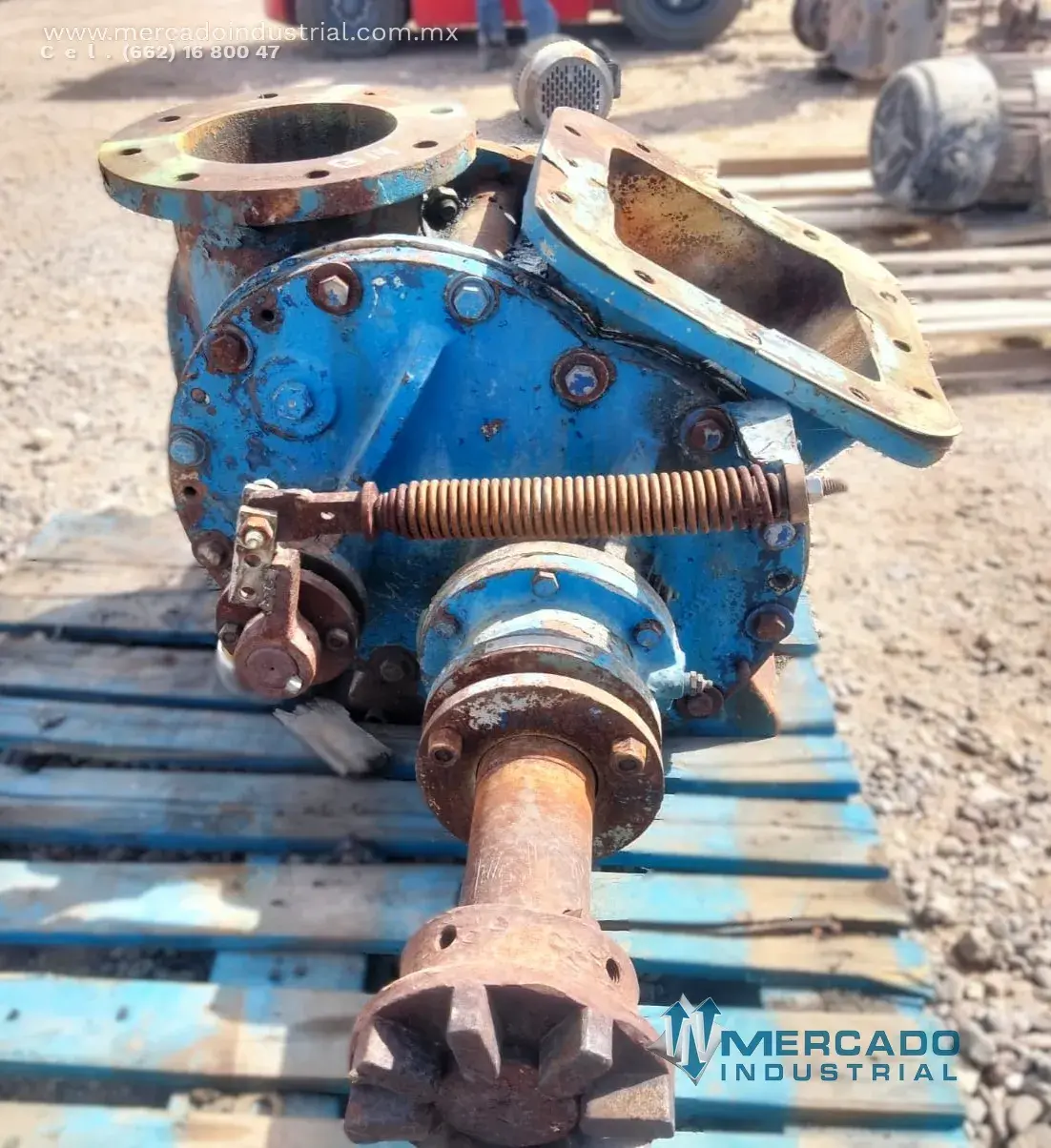 Válvula rotativa 11x8" modelo PUMP 0189 marca PLENTY - imagen 1