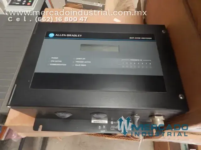 Decodificador de código de barra 100-240 VAC modelo 2755-DS4A-R1 marca Allen-Bradley - imagen 1