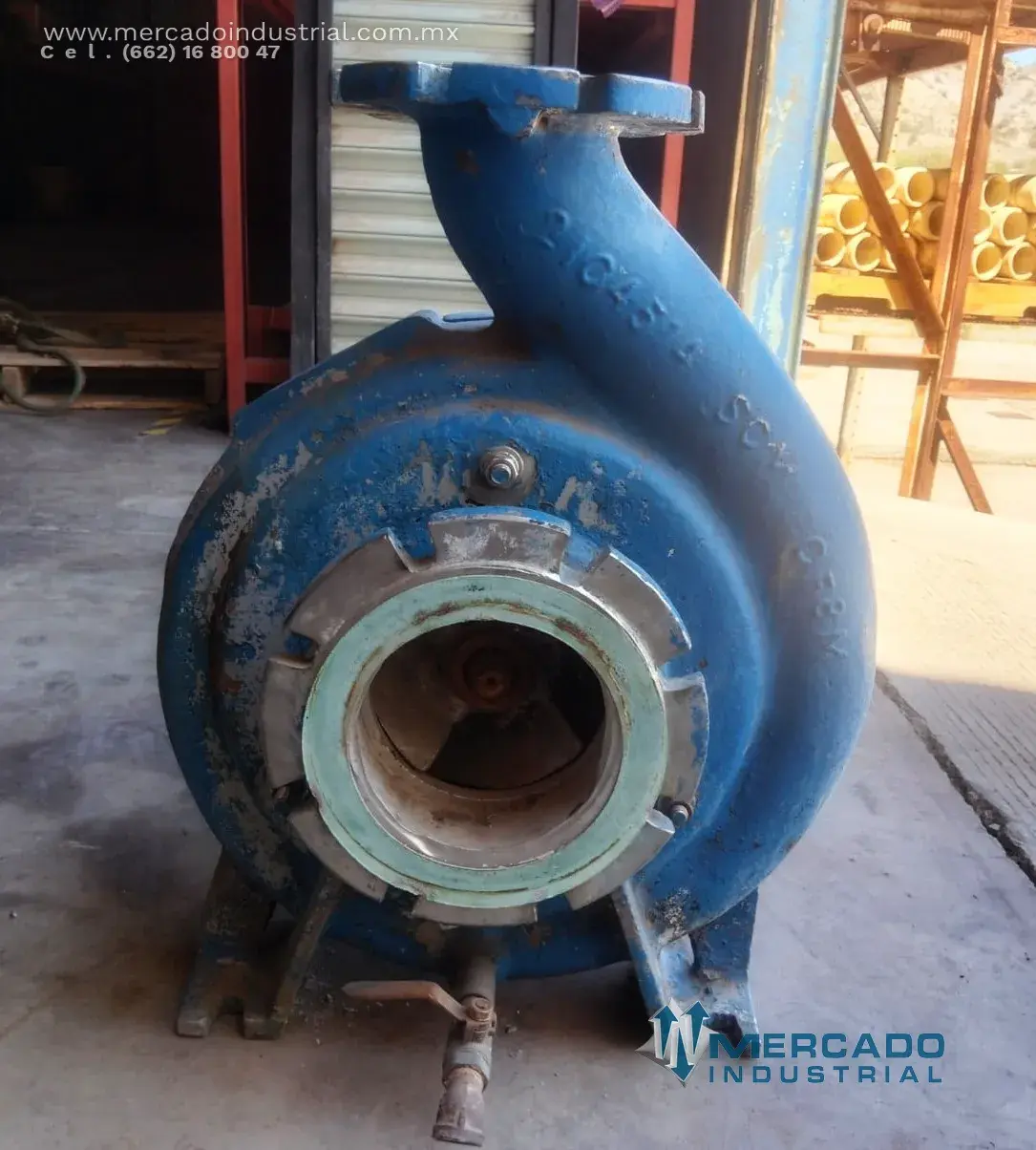 Bomba centrífuga de acero al carbón 4x6" marca GOULDS PUMPS - imagen 1