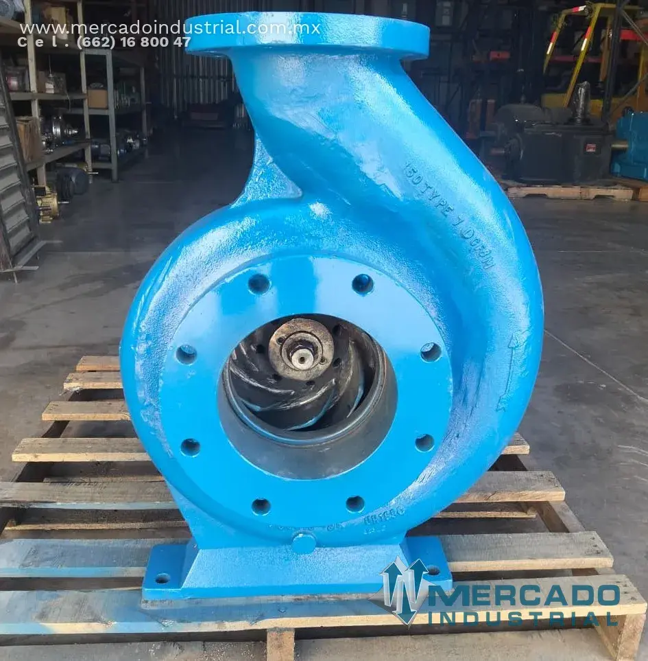 Bomba centrífuga de acero inoxidable 8x6" modelo 011 marca WORTHINGTON - imagen 1