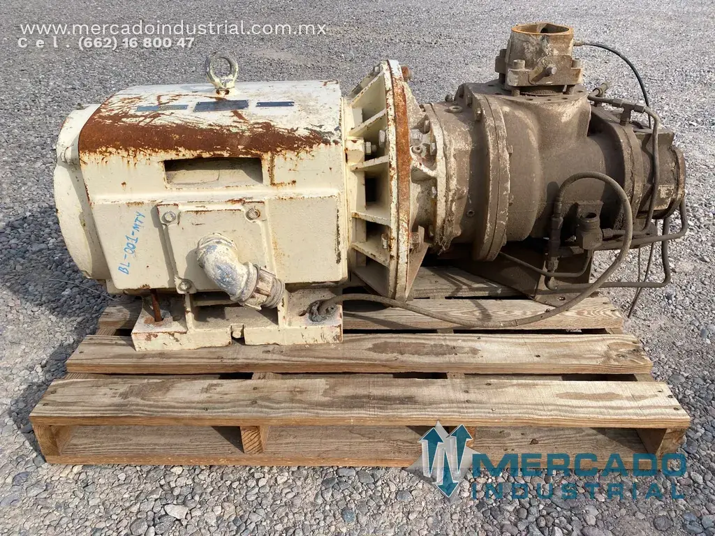 Compresor de tornillo de 100 HP marca Gardner Denver - imagen 1