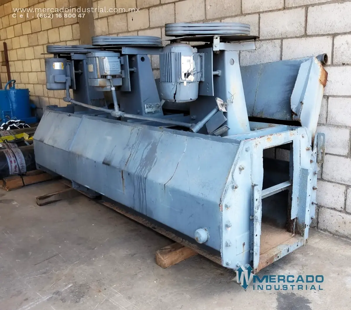Banco de flotación de 3 celdas No. 16 con capacidad de 27 ft3 marca WEMCO - imagen 1