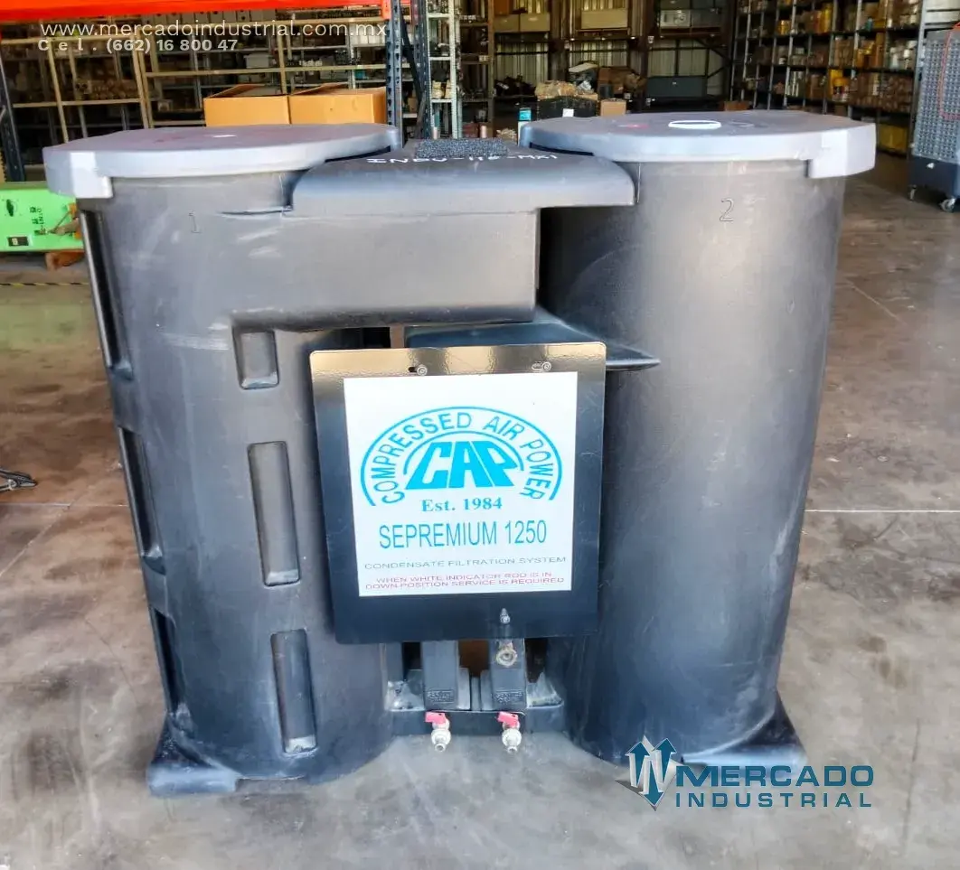 Sistema de filtración de condensados modelo SEPREMIUM 1250 marca JORC - imagen 1