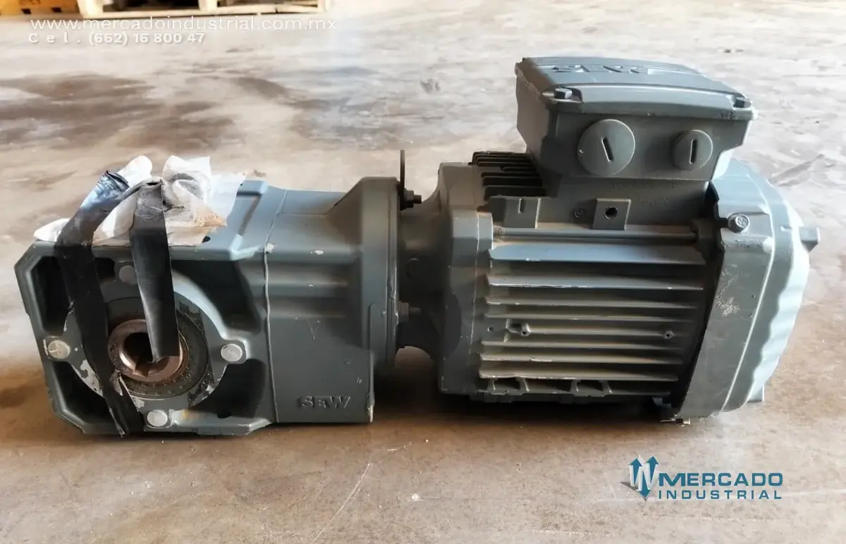 Motorreductor 0.55 kw 11.94:1 relación 1745 RPM modelo KA29B/T DRN80MK4 marca SEW EURODRIVE - imagen 1