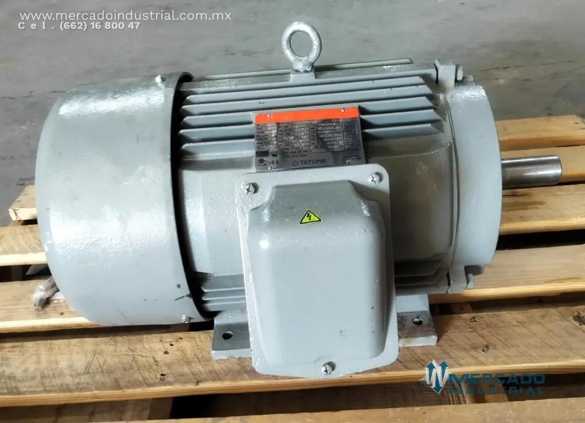 Motor eléctrico 10 HP 6 polos 1170 RPM MARCA SUPER-MAX - imagen 1