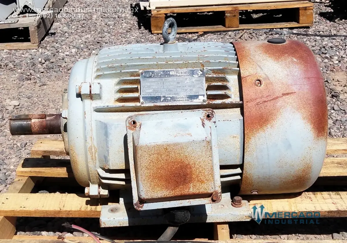 Motor eléctrico 30 HP 4 polos 1775 RPM marca DAZHONG - imagen 1