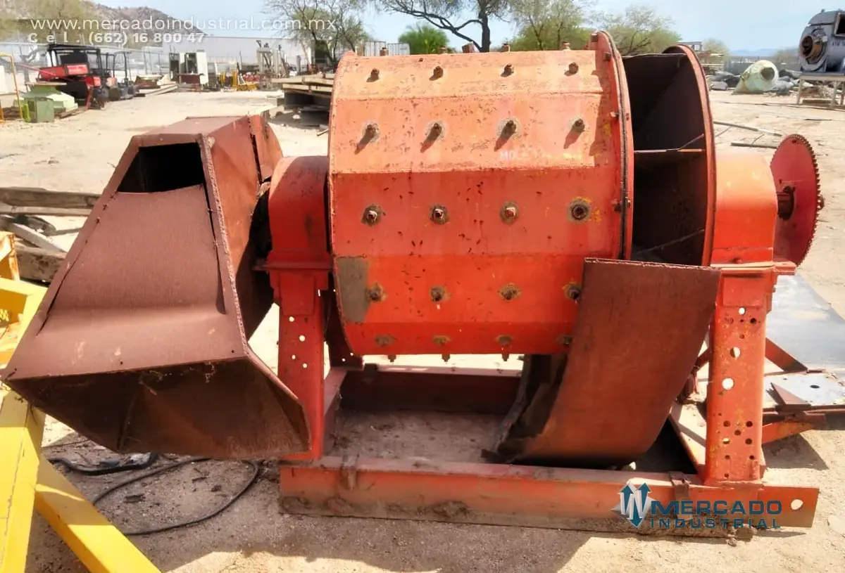 Molino de bolas de 44" de diámetro x 3' de largo - imagen 1