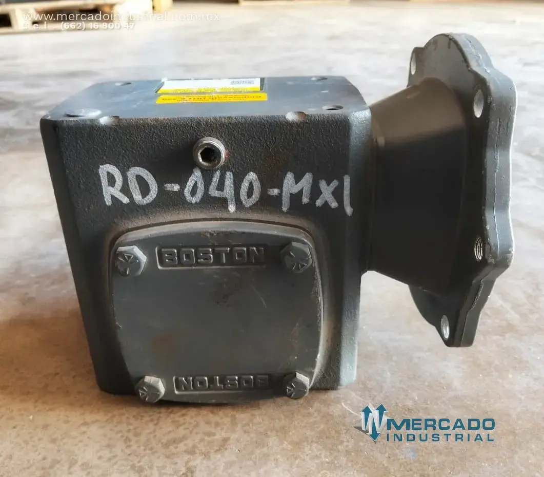 Reductor de velocidad 0.65 HP 30:1 relación 1750 RPM modelo FZ18-30KZT-B5-J3 marca BOSTON GEAR - imagen 1