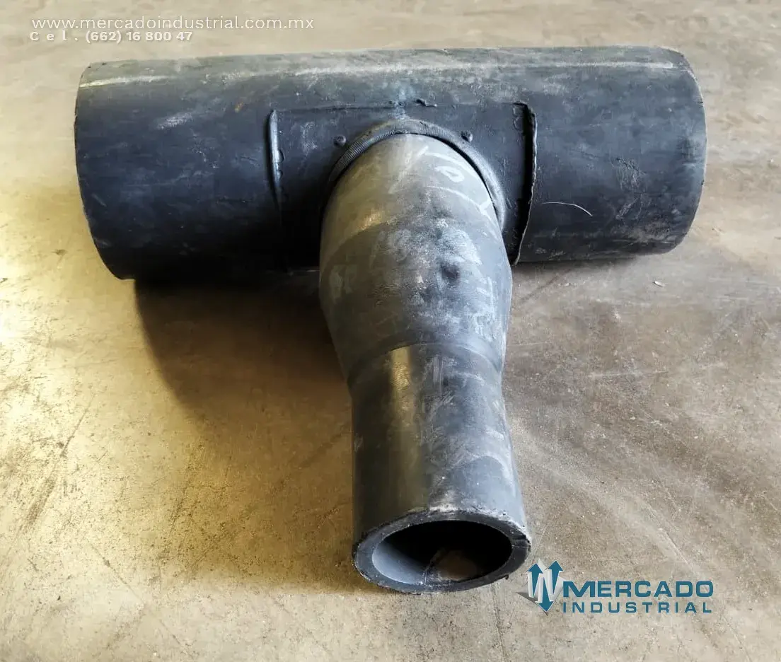 Reducción Tee de polietileno 3 1/2 x 1 7/8" de alta densidad (PEAD) - imagen 1