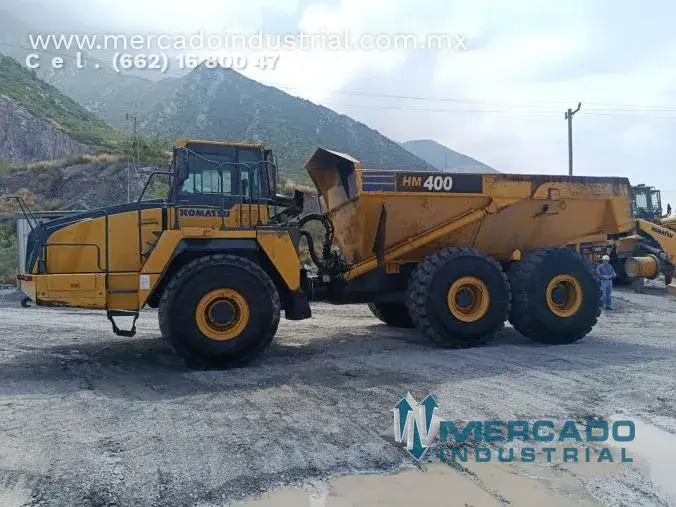 Camión de volteo articulado modelo HM400-3 marca KOMATSU - imagen 1