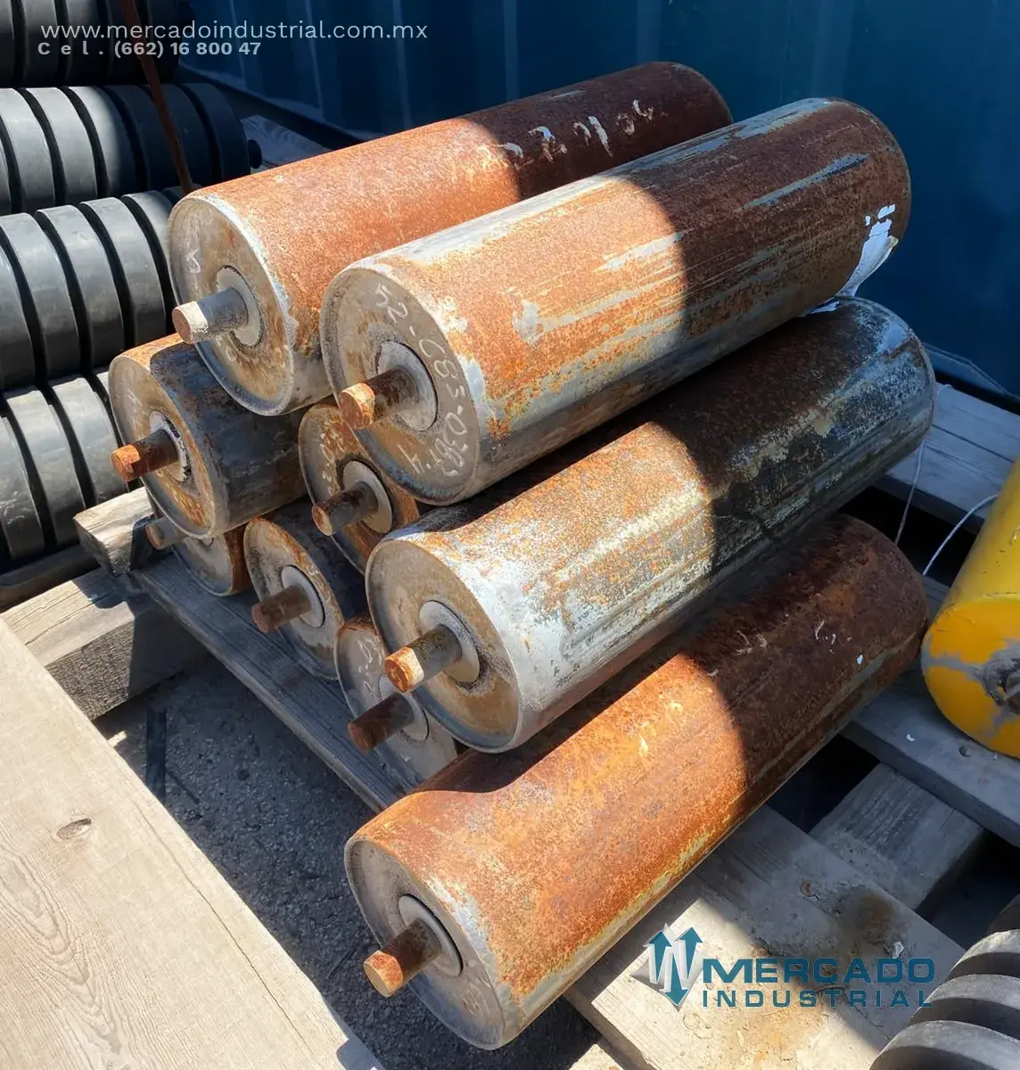Rodillo de carga 6" x 18" CEMA C marca Rochman - imagen 1