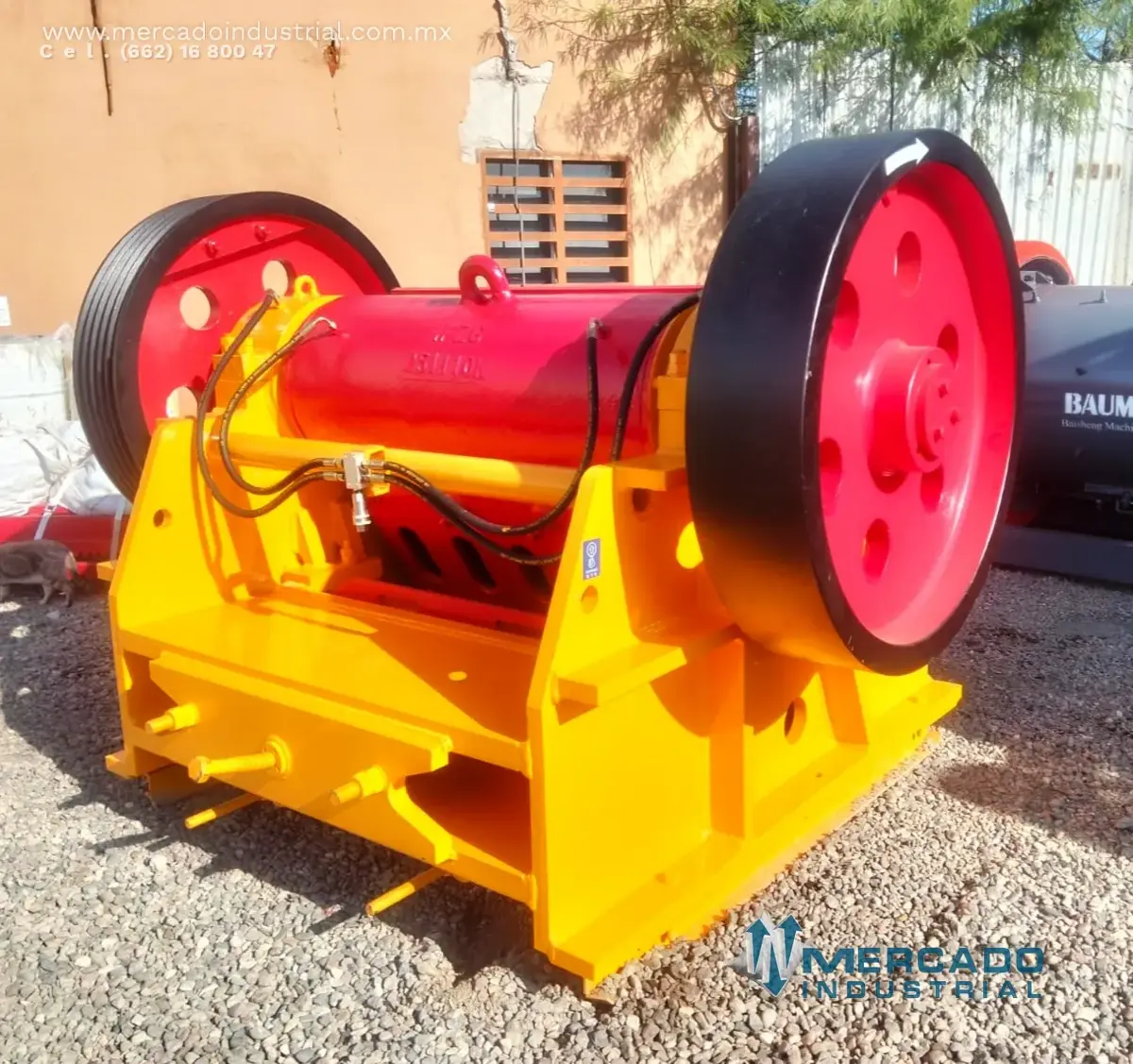 Quebradora de quijada 10"x 48" modelo PEX250×1200 marca MI COMPONENTS - imagen 1
