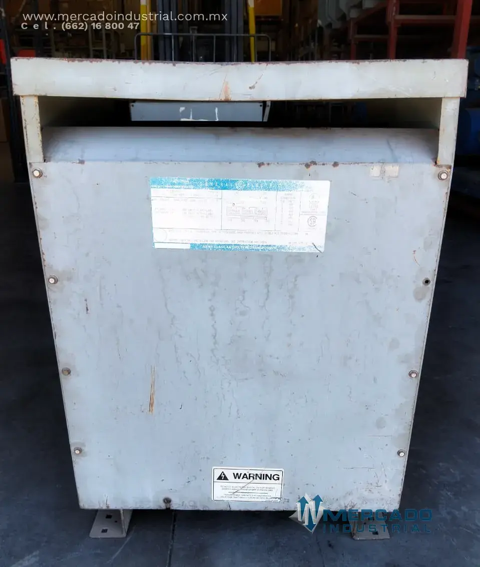 Transformador seco 30 KVA 480Y/277 V modelo 9T23B3852 marca GENERAL ELECTRIC - imagen 1