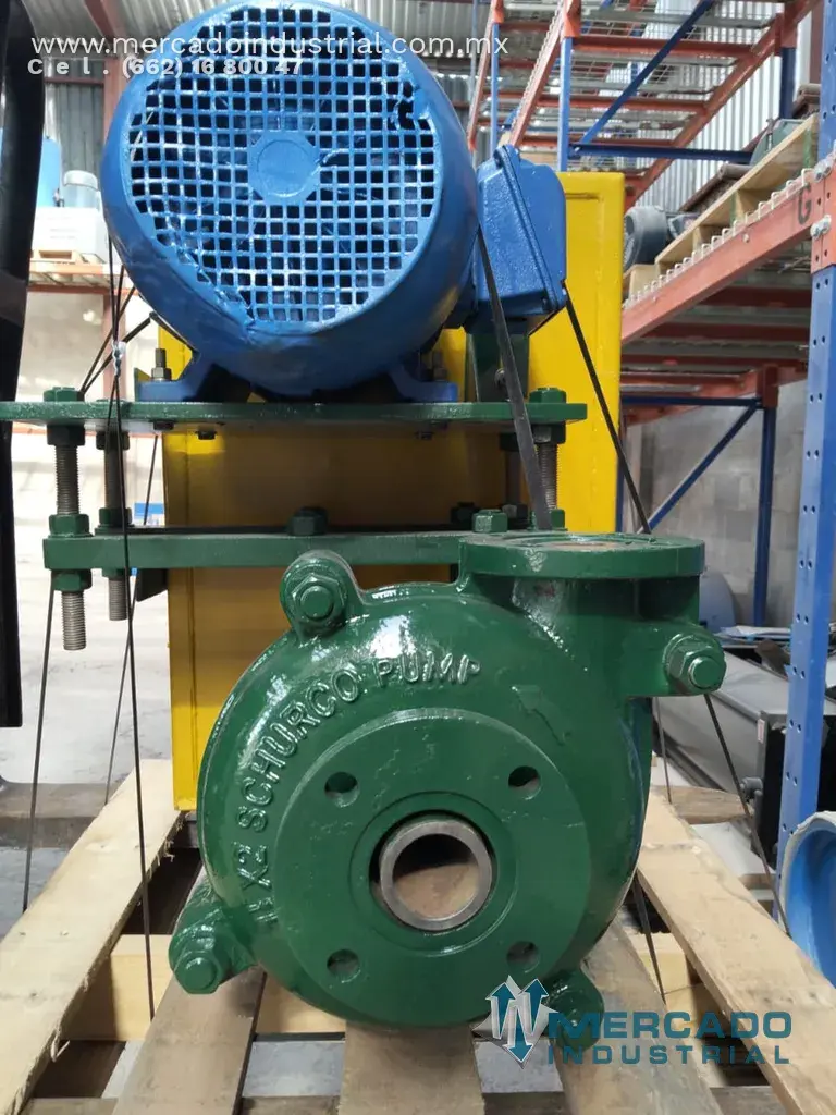 Bomba centrífuga 1 1/2" x 2" 7.5 HP modelo 2SB40MMMG0 marca SCHURCO PUMP - imagen 1
