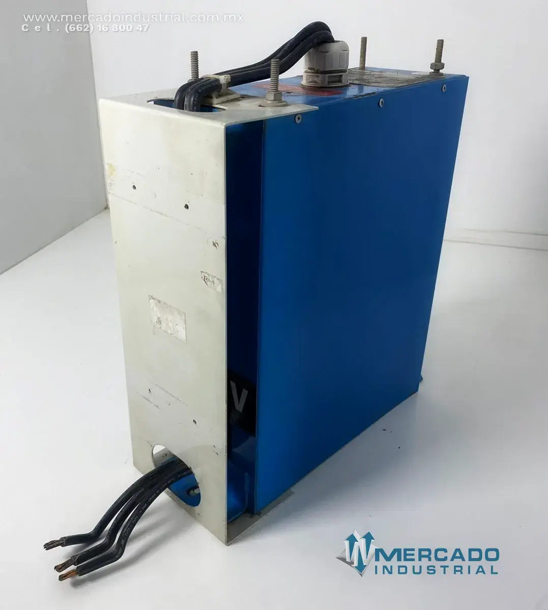Capacitor de potencia trifásico 40 kVAr 480 V 48 A modelo CPS-4040 marca SALGAR - imagen 1