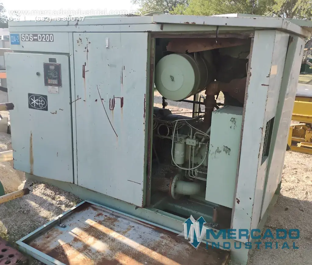 Compresor 200 HP modelo SDS-D200 WCAC marca SULLAIR - imagen 1