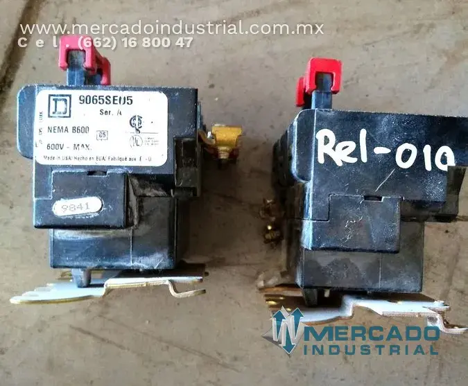 Relevador 600V modelo 9065SE05 marca Square D - imagen 1