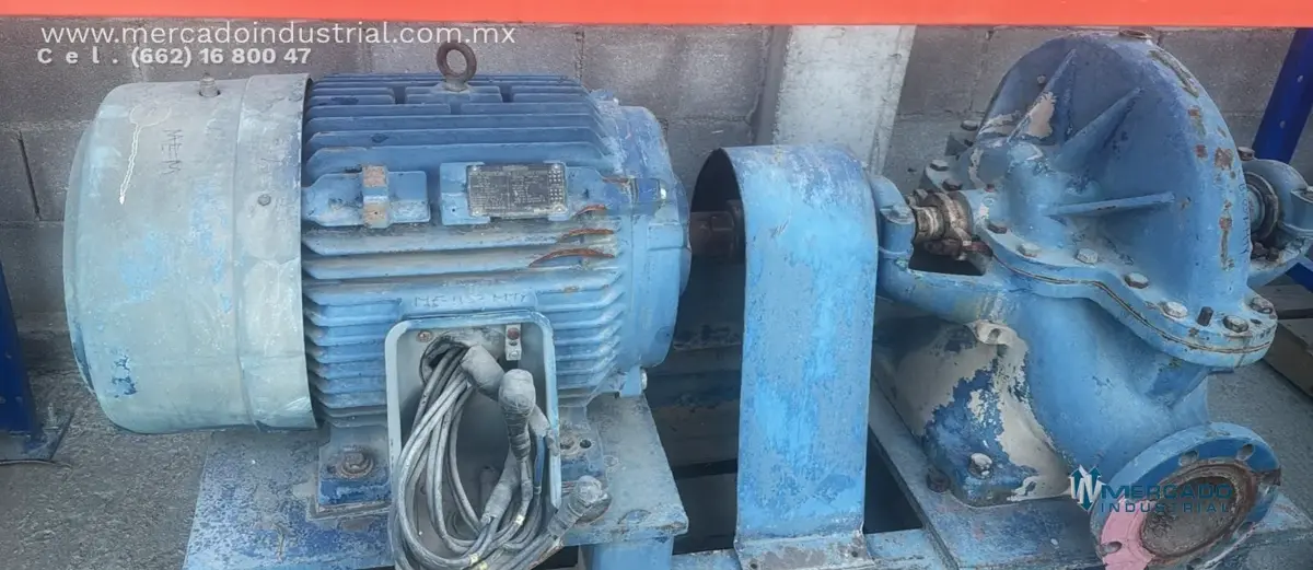 Bomba centrífuga 10 x 8" 200 HP marca GOULDS - imagen 1